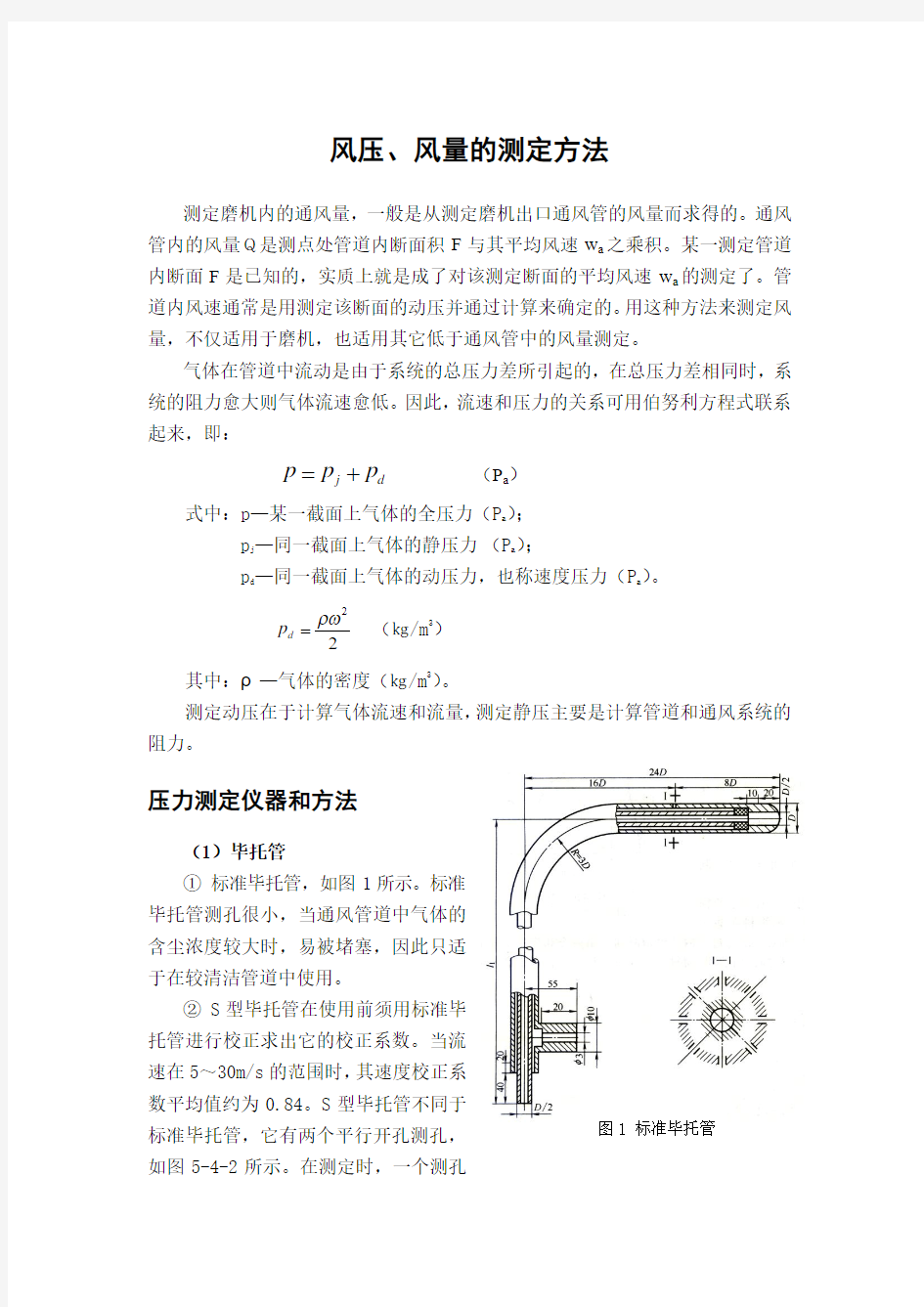 风压、风量的测定(精)