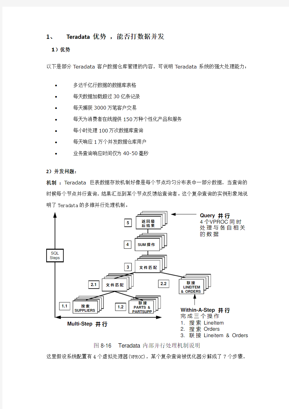 Teradata分析