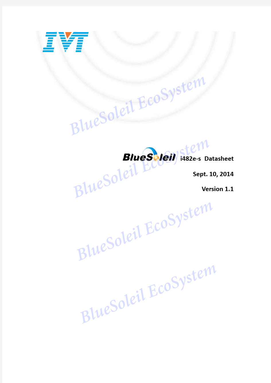 IVT_BlueSoleil_i482e-s_DatasheetV1.1