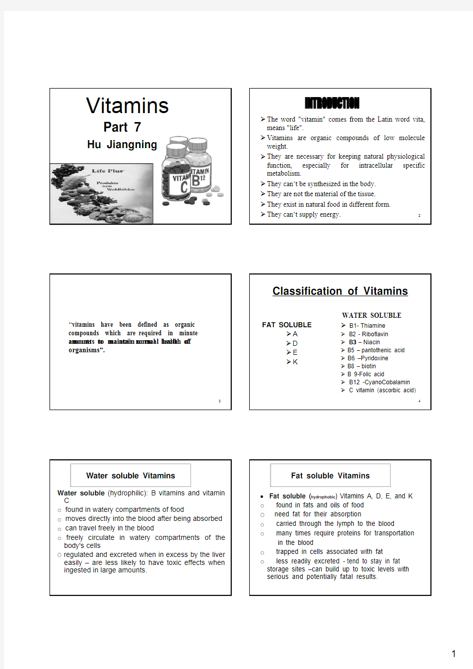 8 vitamin