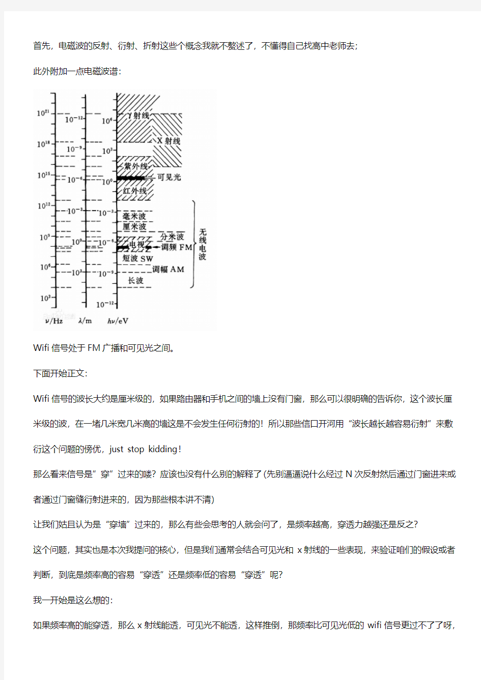 Wifi信号2.4G和5G那个穿墙好