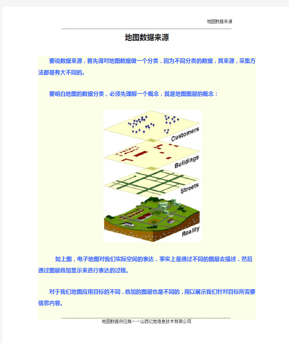 地图数据来源