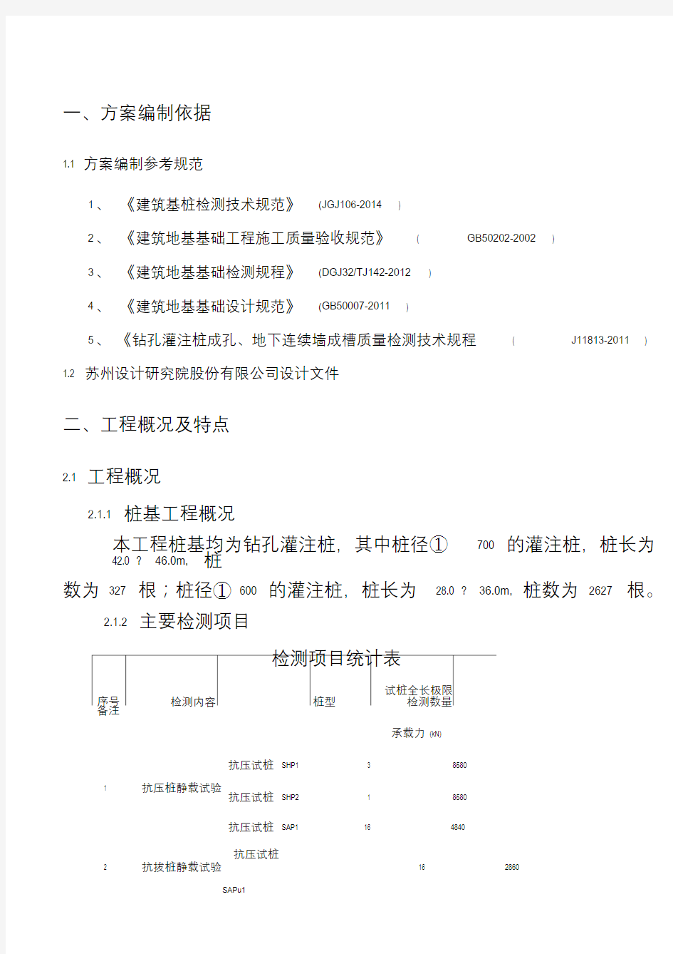 建筑工程检测方案.doc