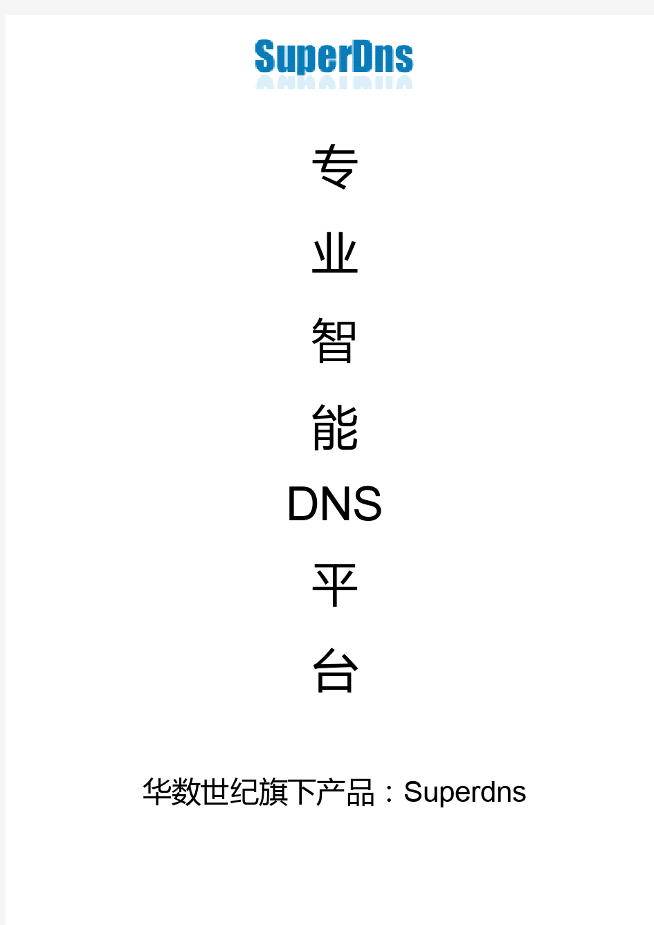 智能DNS产品