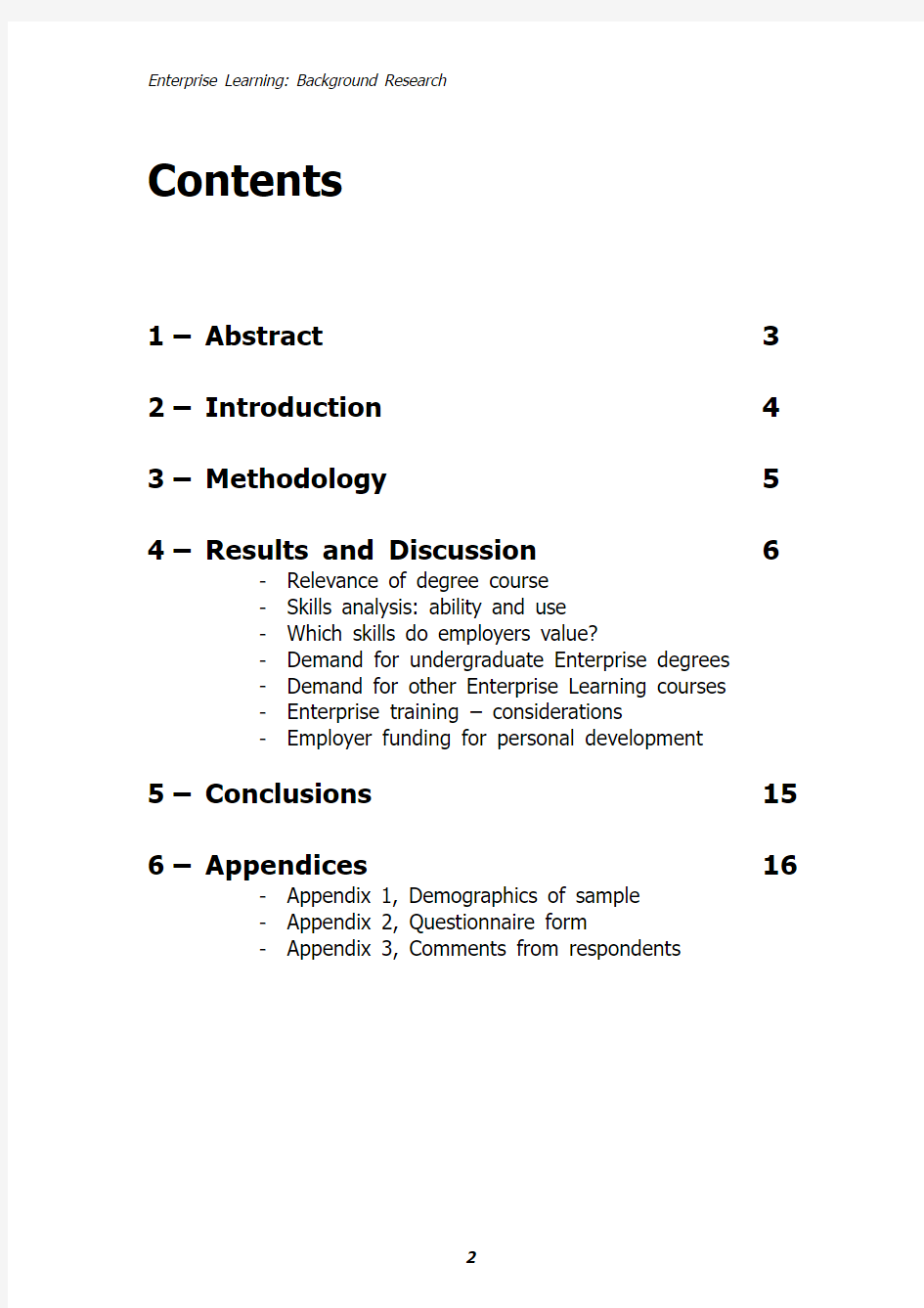 example of results & discussion