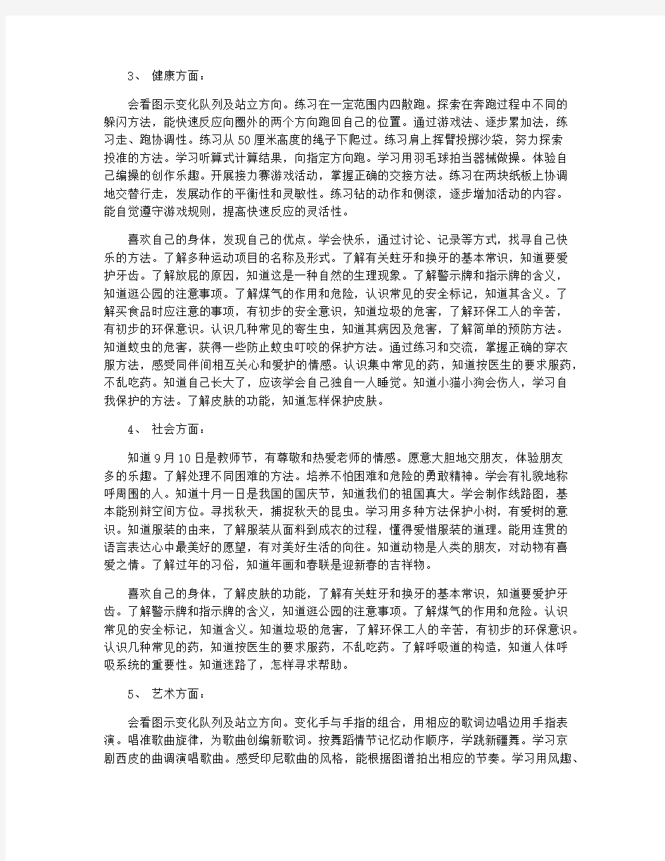 大班班主任工作计划2020