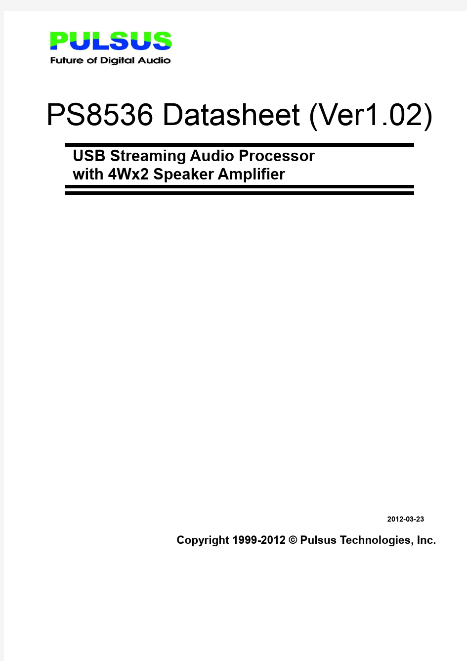 PS8536-Datasheet