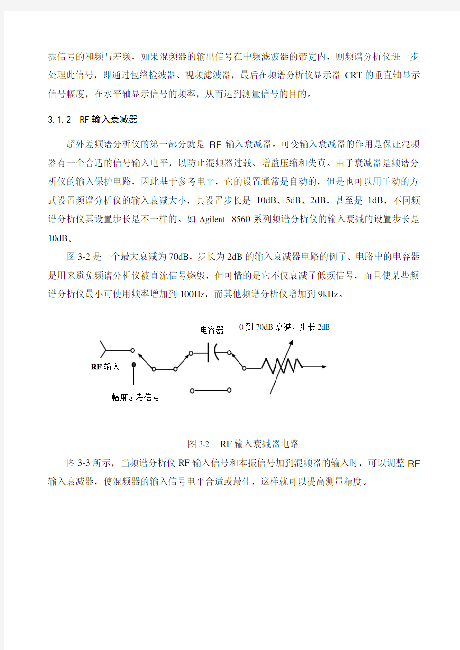 超外差频谱分析仪的原理及组成