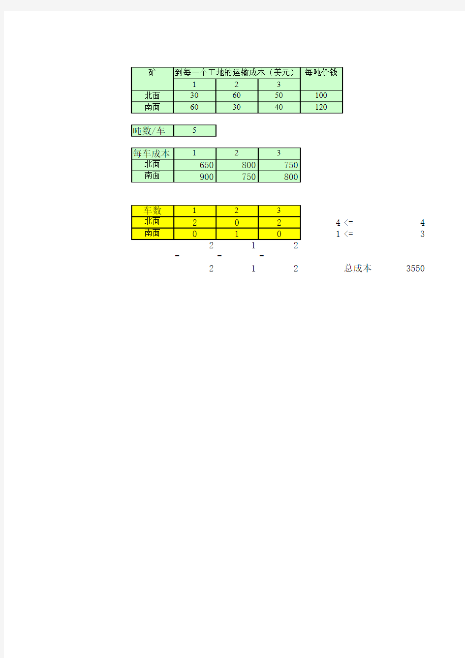 数据模型与决策习题4答案