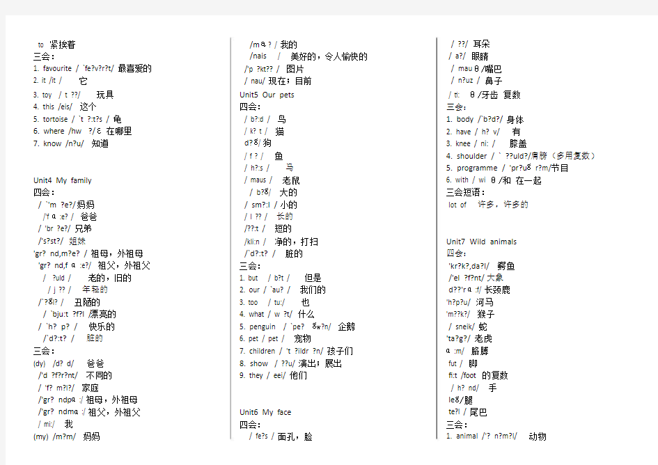 剑桥少儿英语KB1.doc