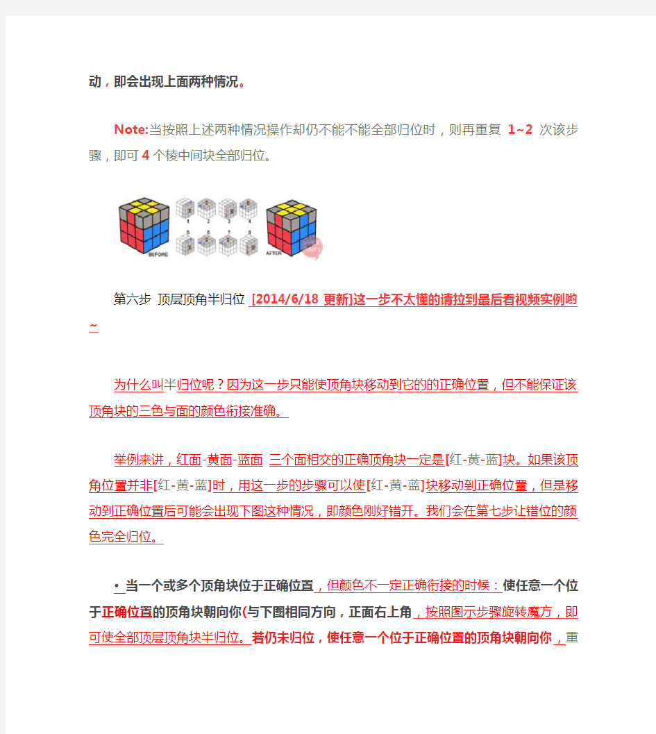 03三阶魔方第三层还原图解.