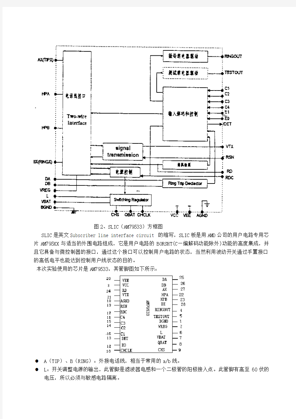 通信类 程控交换实验指导书