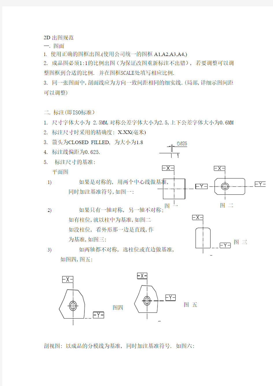 机械制图标准规范