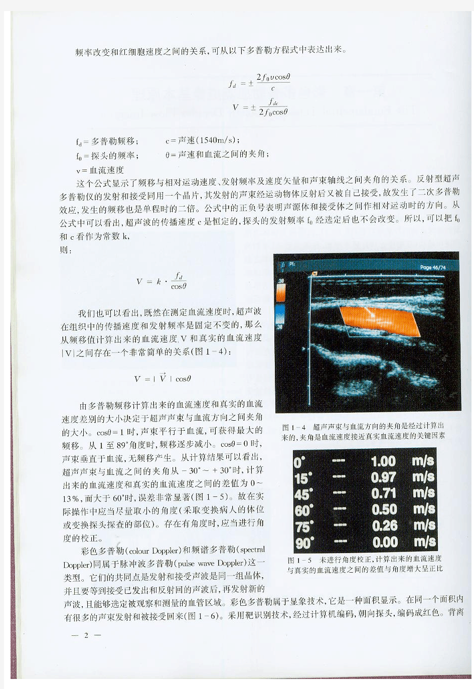 彩色多普勒血流成像基本原理