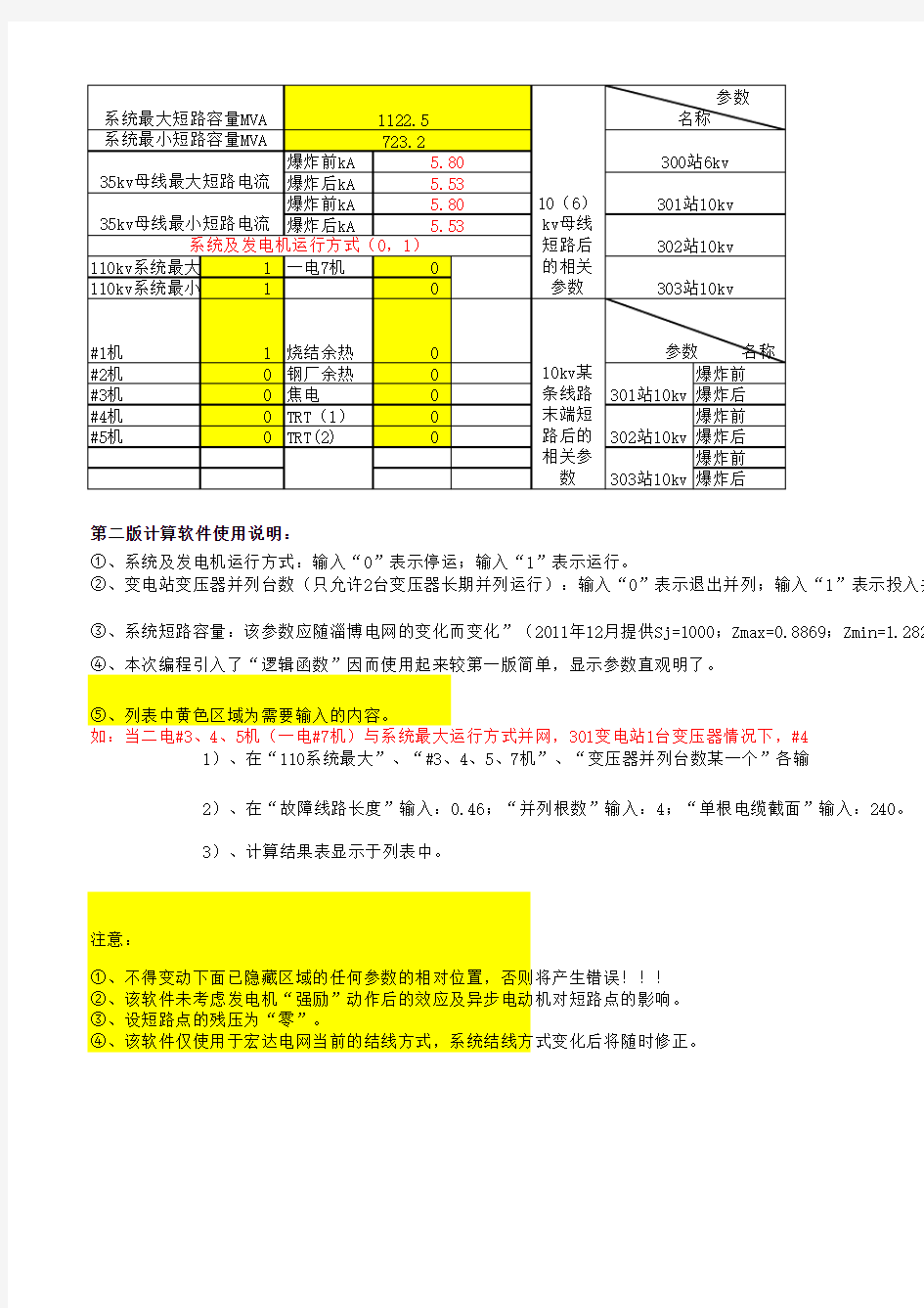 (25MVA变压器)短路电流及残压计算2016年9月