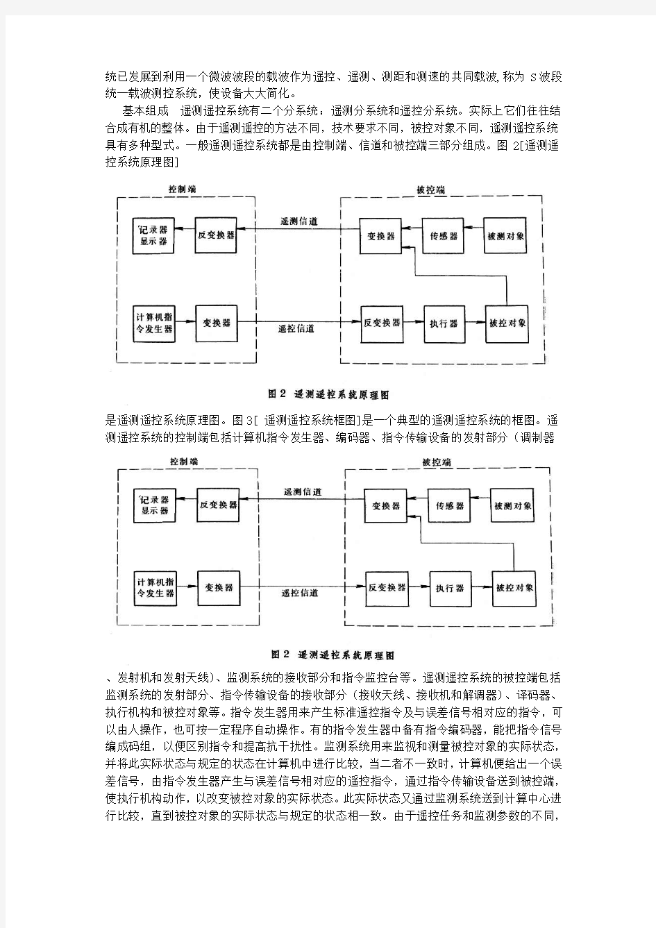 遥测遥控系统