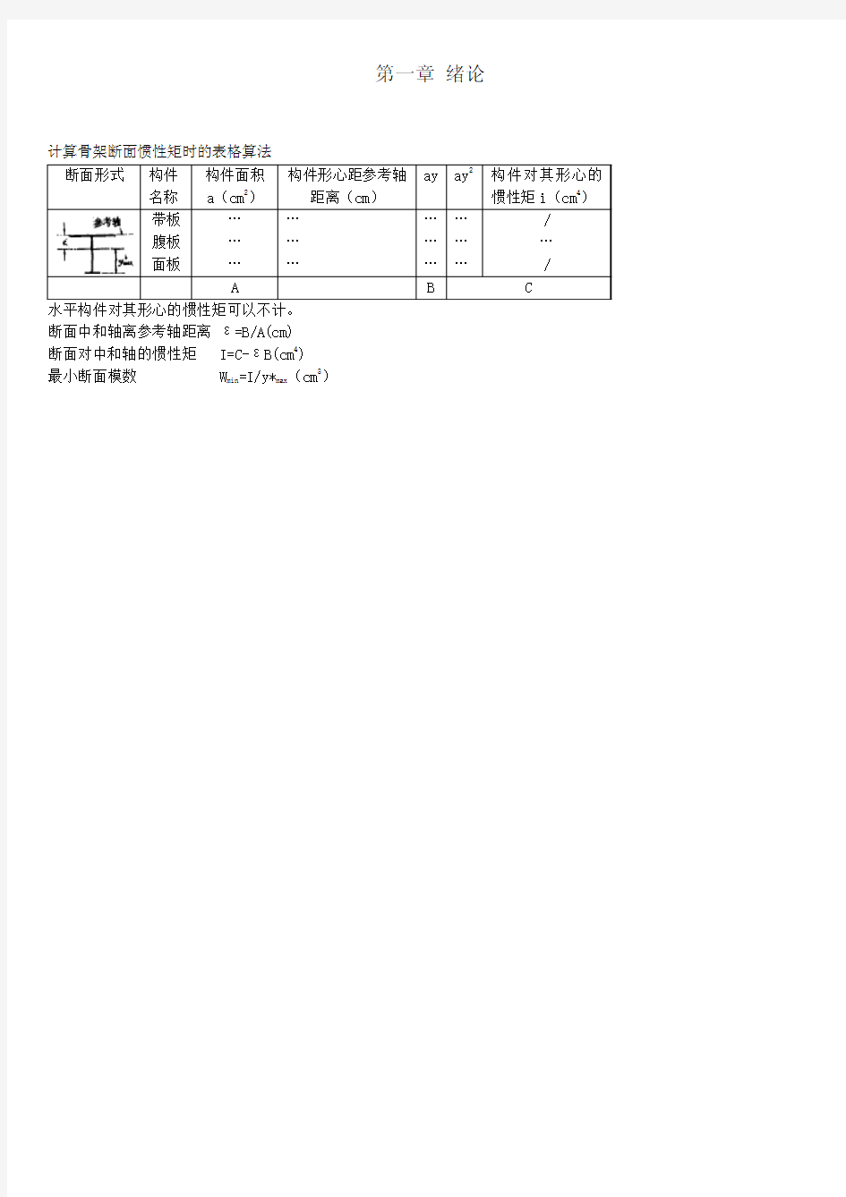 船舶结构力学习题册