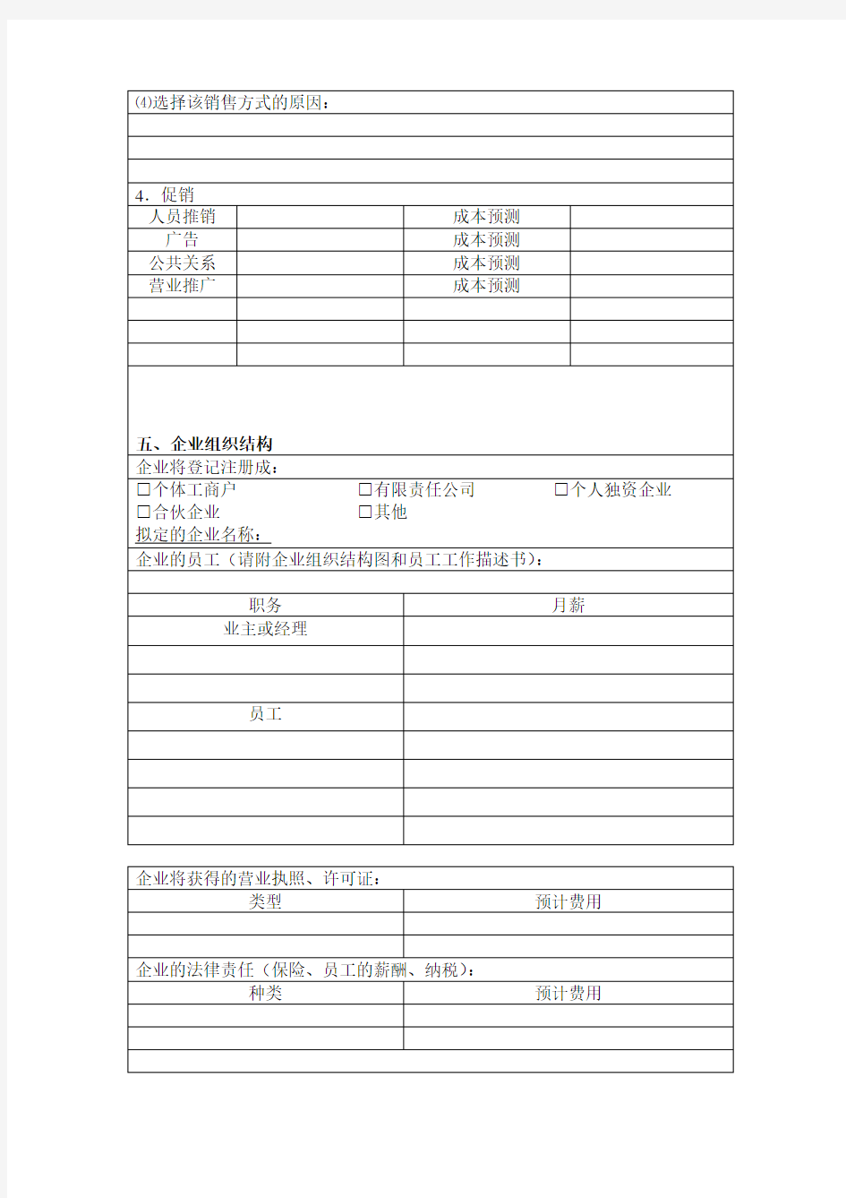 选择该销售方式的原因