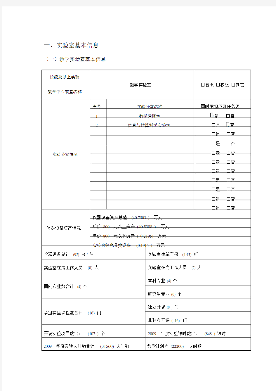 实验室建设规划申报书.docx