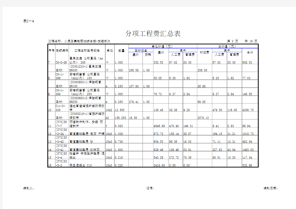 综合楼-安装部分