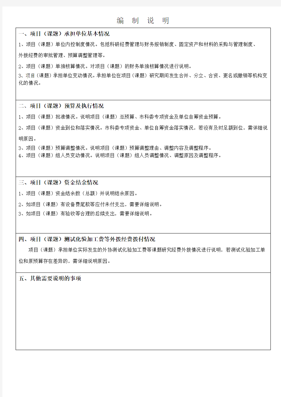 (完整版)上海市科研计划项目经费预算执行情况表