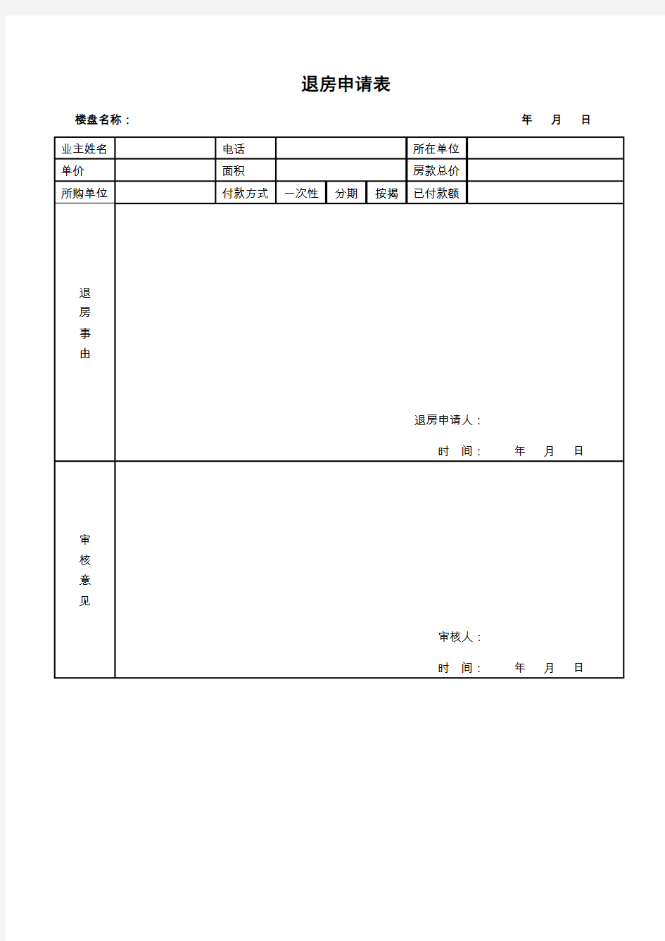 实用表格大全132