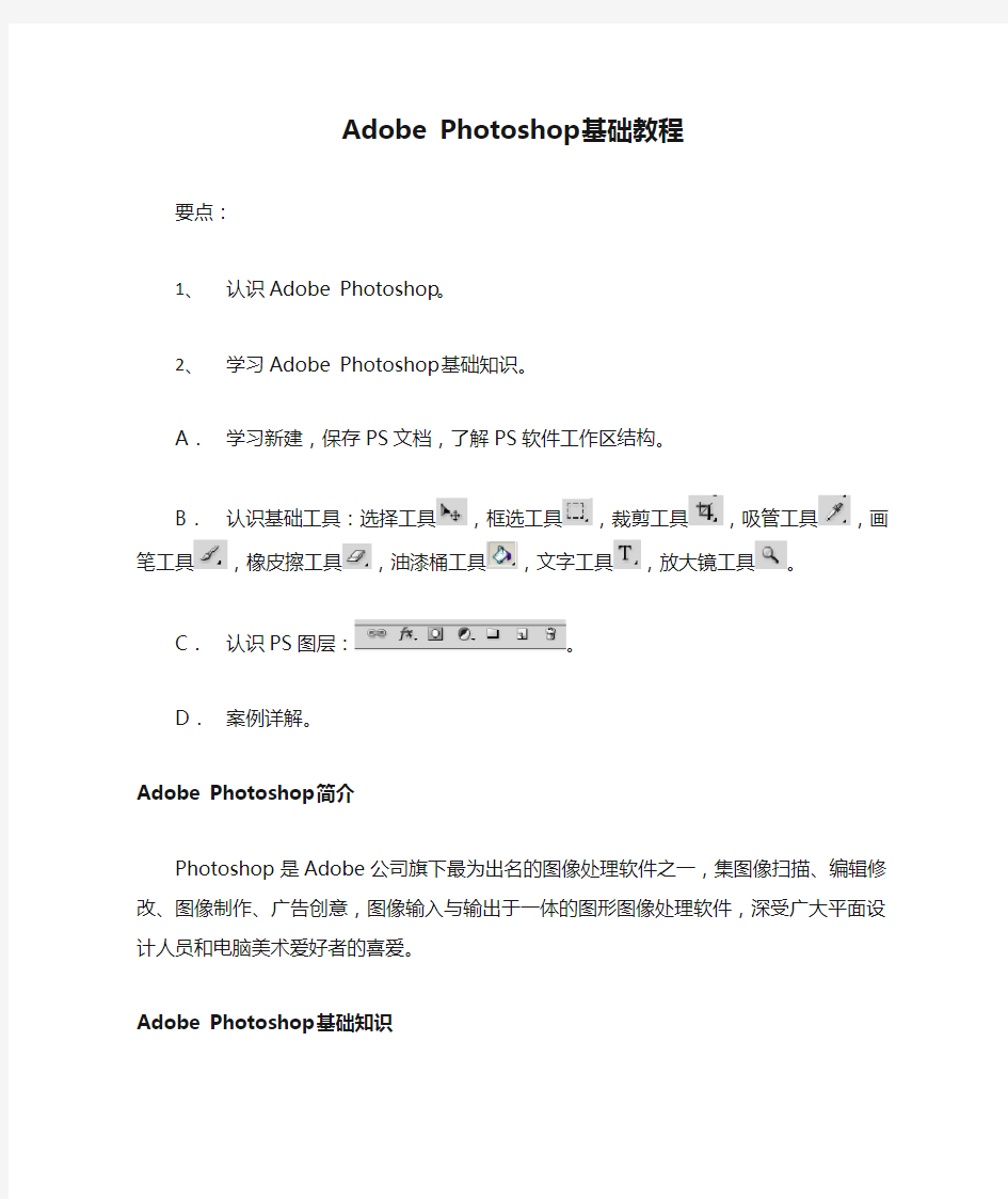 Adobe Photoshop基础教程