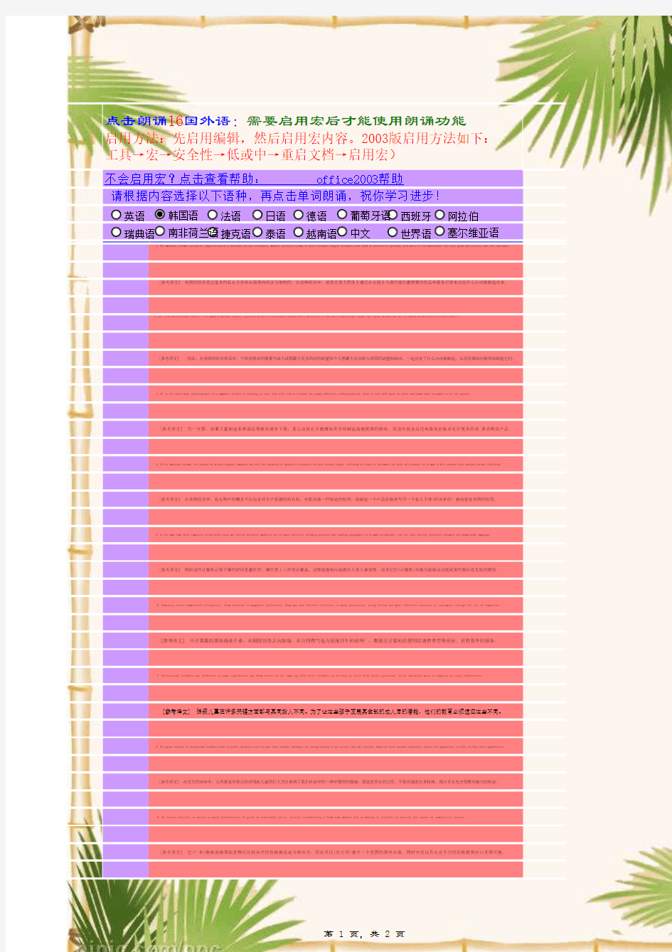 经典英语长难句结构分析