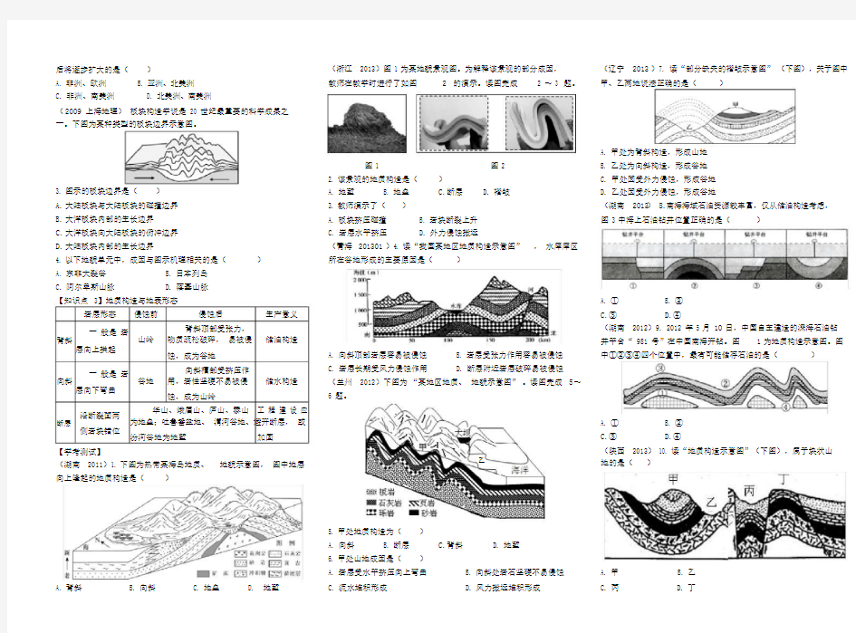 (完整版)第二章自然环境中的物质运动和能量交换.doc