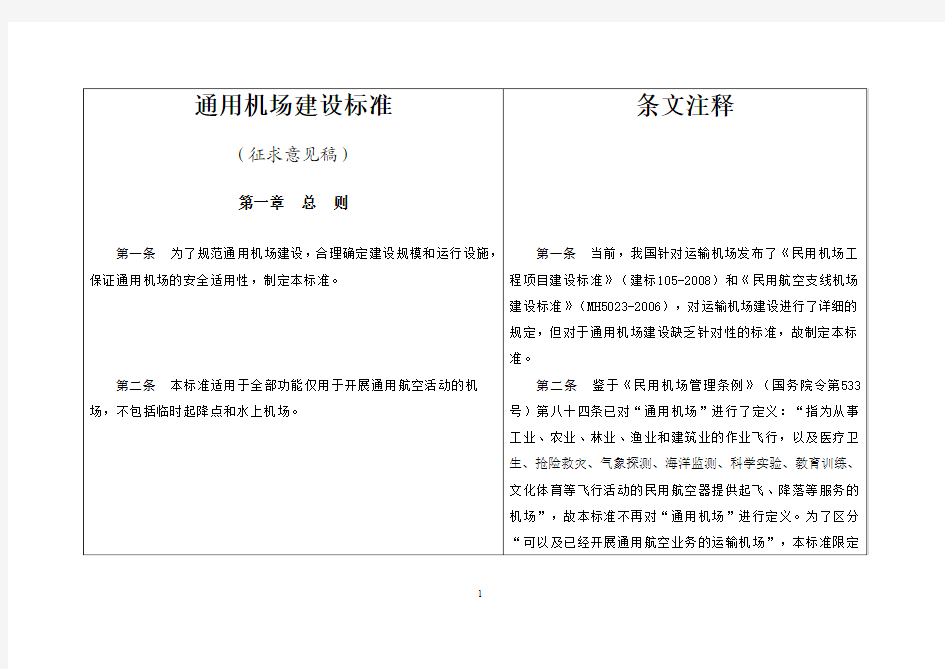 民用机场工程项目建设标准