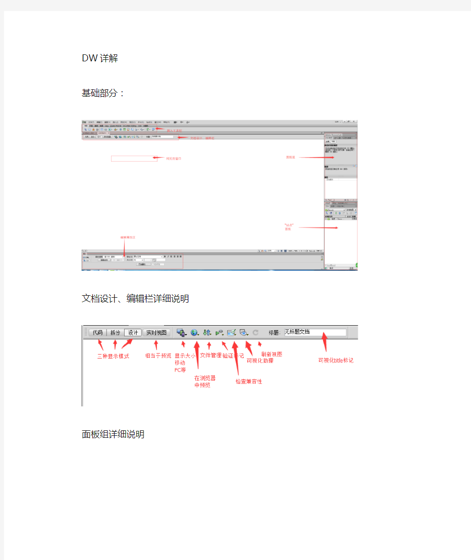 DW基础使用教程