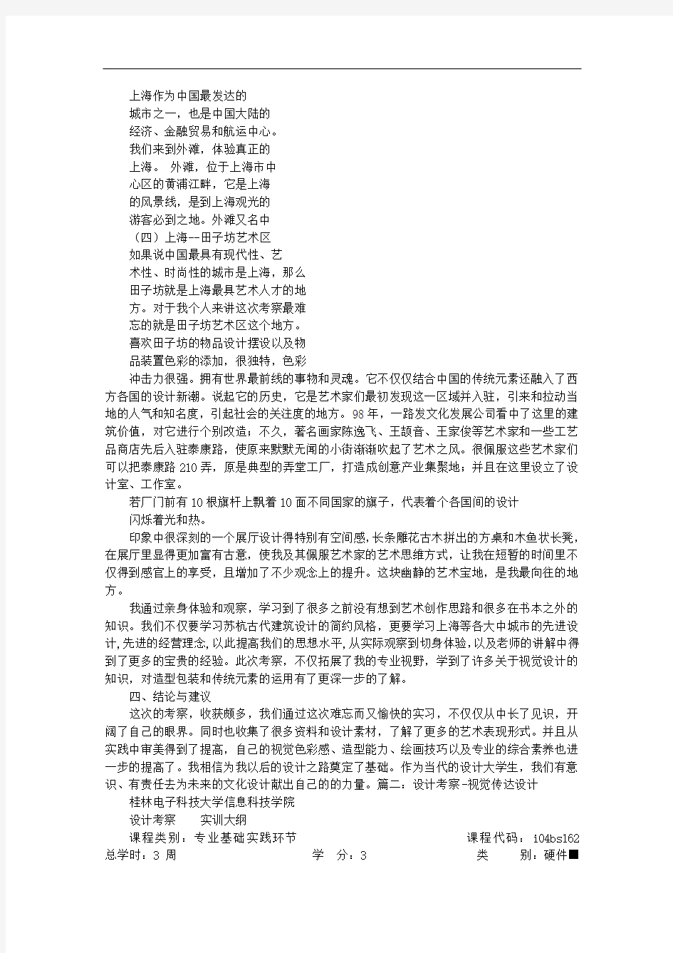 视觉传达考察报告(精编文档).doc