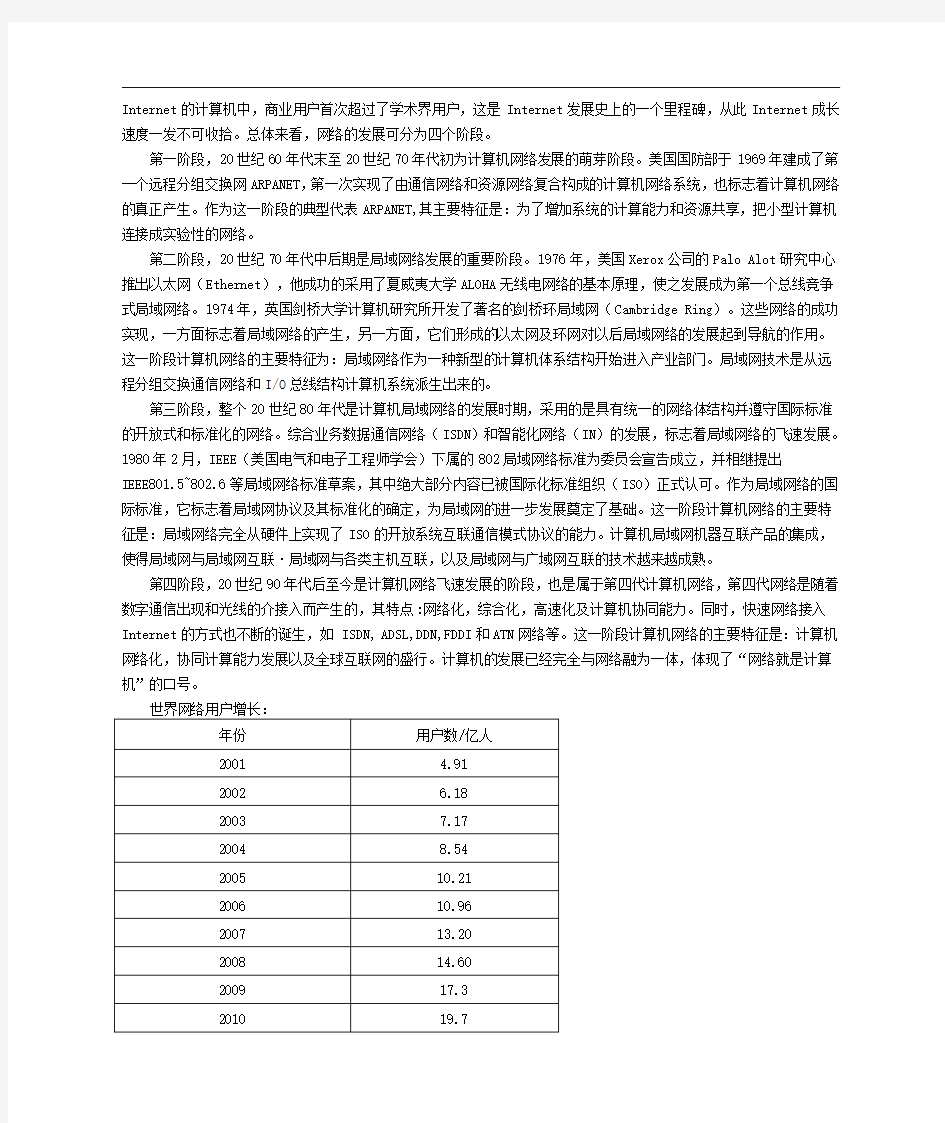 计算机网络学习总结