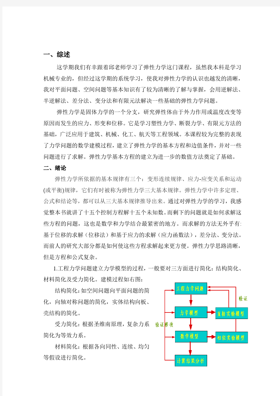 弹性力学作业总结