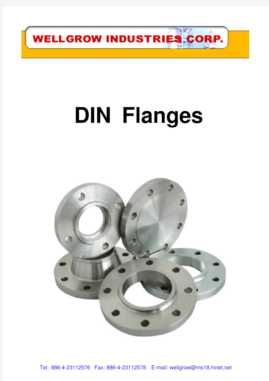 德标法兰尺寸 DIN FLANGE