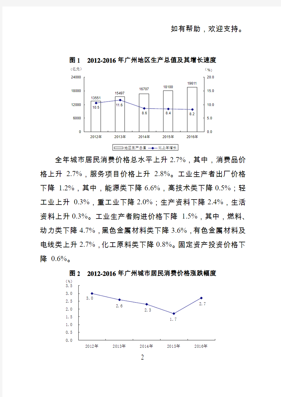 2019年广州国民经济和社会发展统计公报