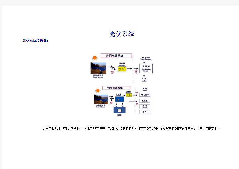 光伏系统日平均峰值日照时间