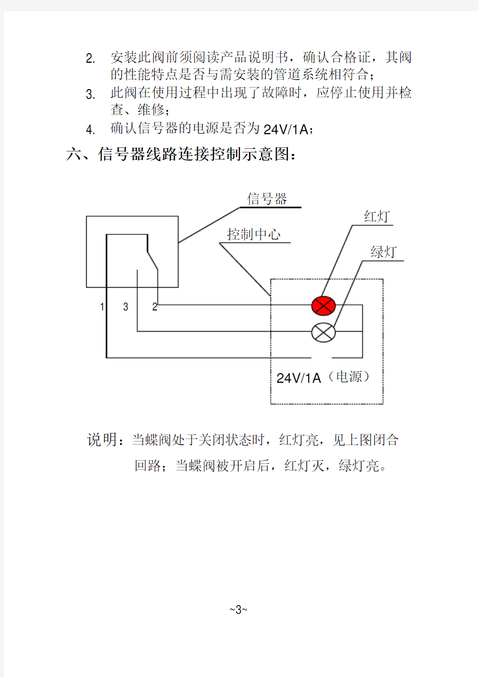 XDF—10消防信号蝶阀