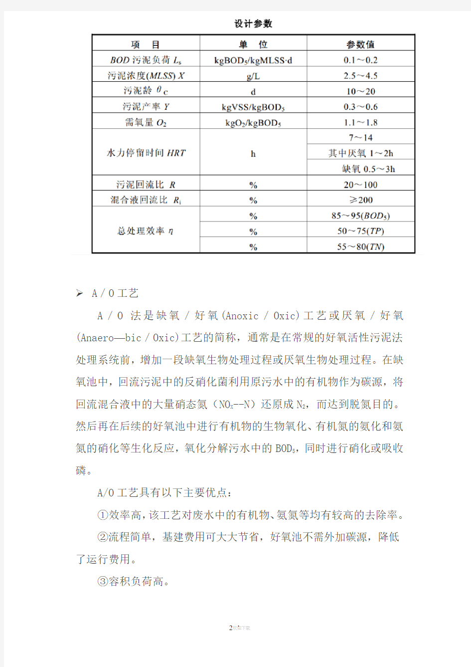 污水处理工艺选择比较(AAO-AO-CASS-SBR-氧化沟)