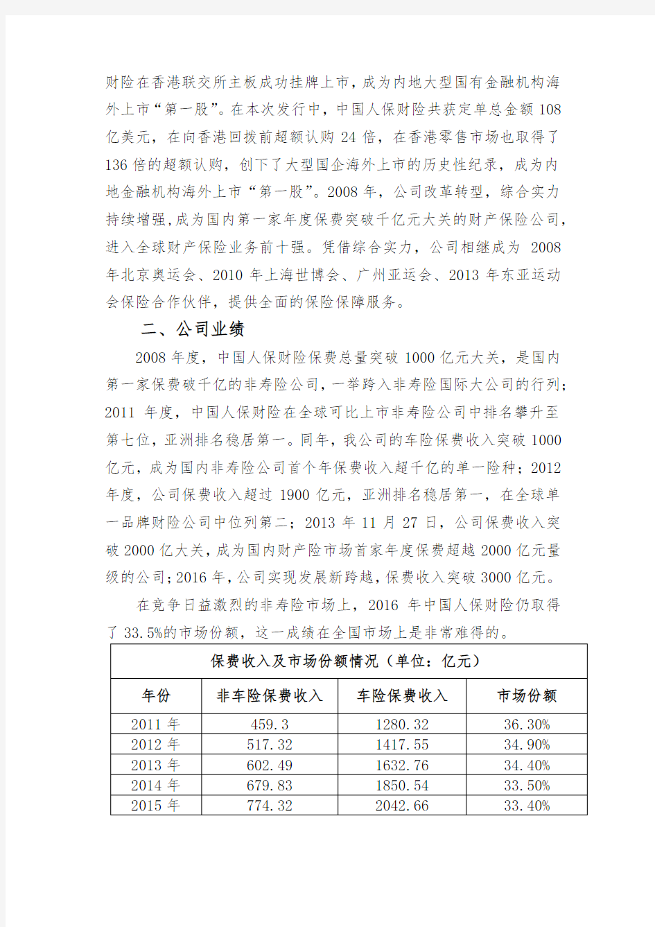 中国人民财产保险股份有限公司简介