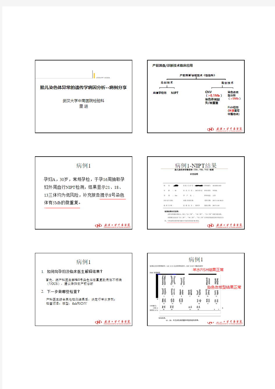 胎儿染色体异常的遗传学病因分析