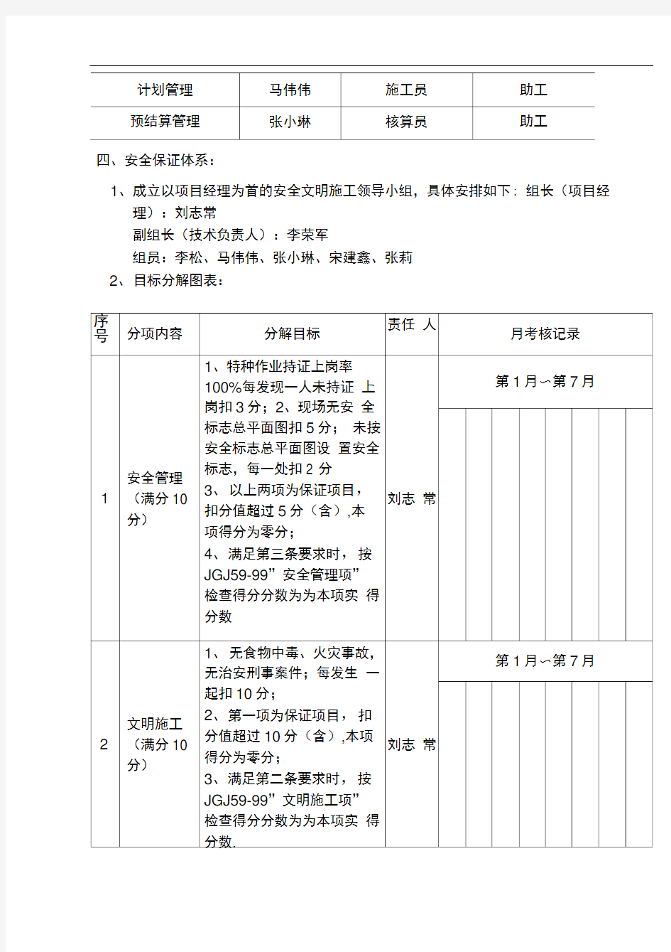 安全生产文明施工组织设计方案