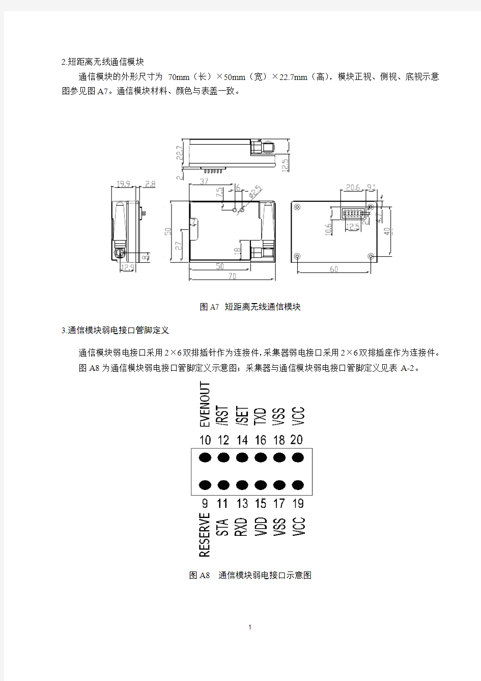 短距离无线通信模块