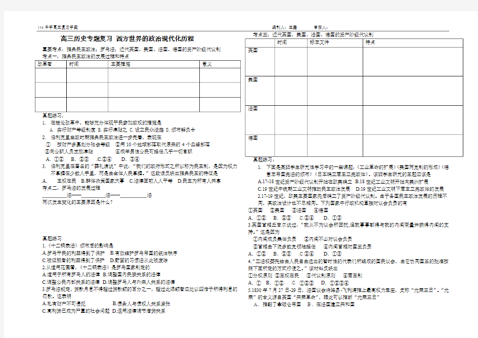 西方民主制度