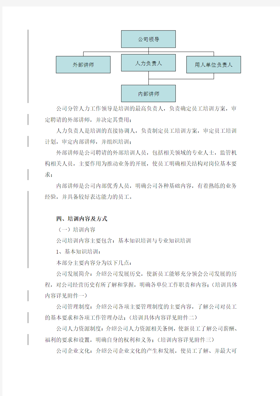 新员工入职培训计划(方案模板)