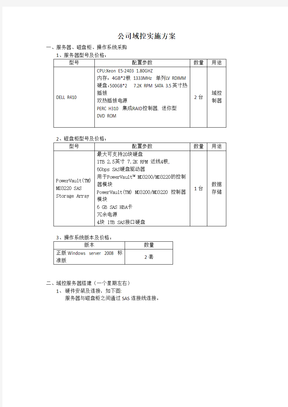 公司域控实施方案10.29