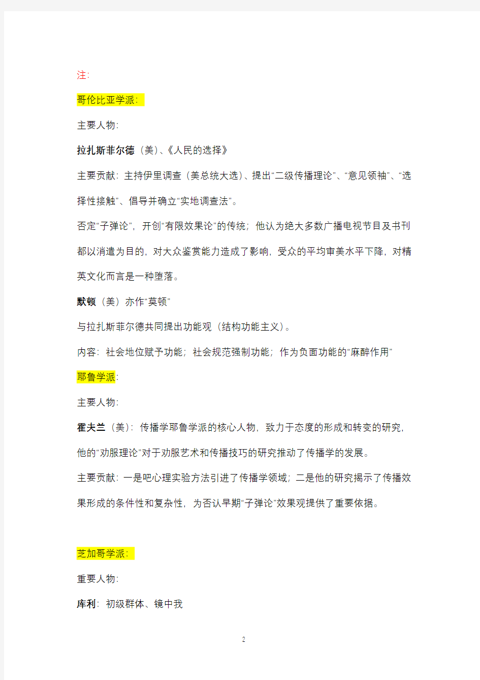 传播学学派整理.pdf