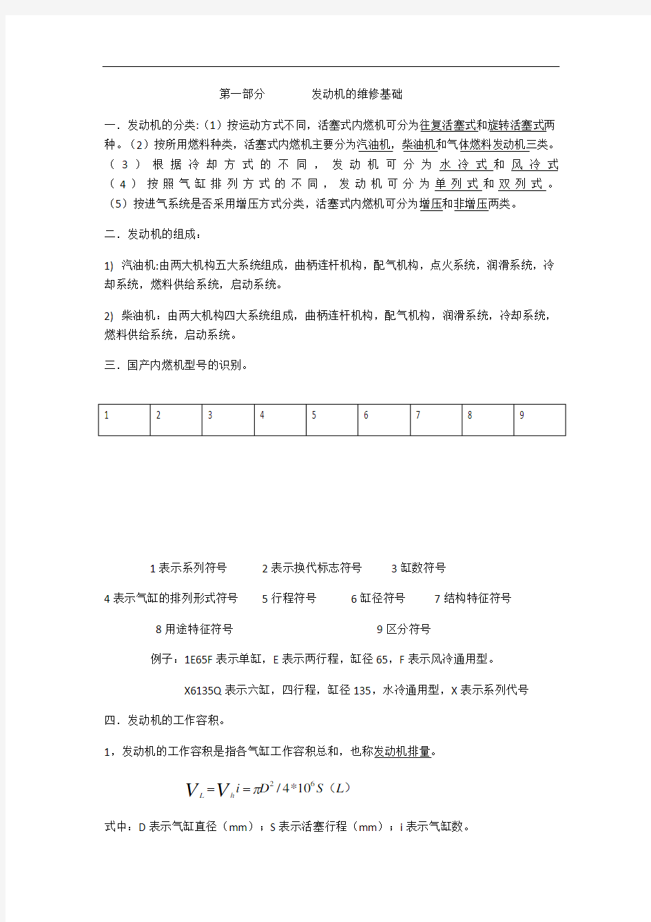 最新汽车发动机  贵州交职院——张华教学文稿