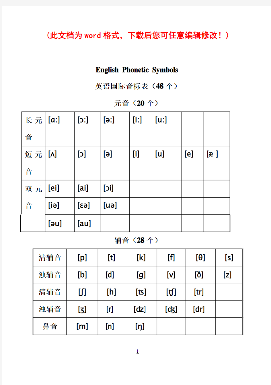 少儿英语音标教案(小学适用)