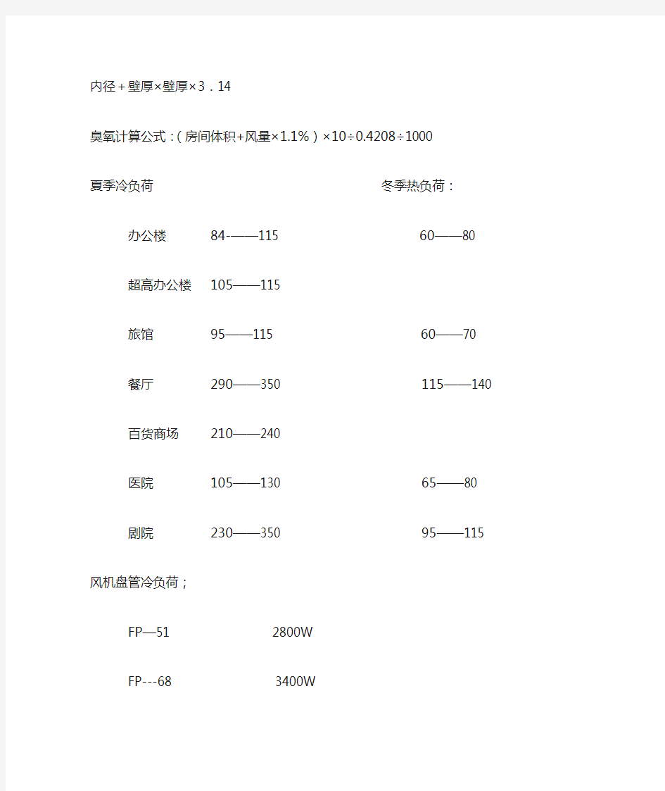 保温材料体积计算